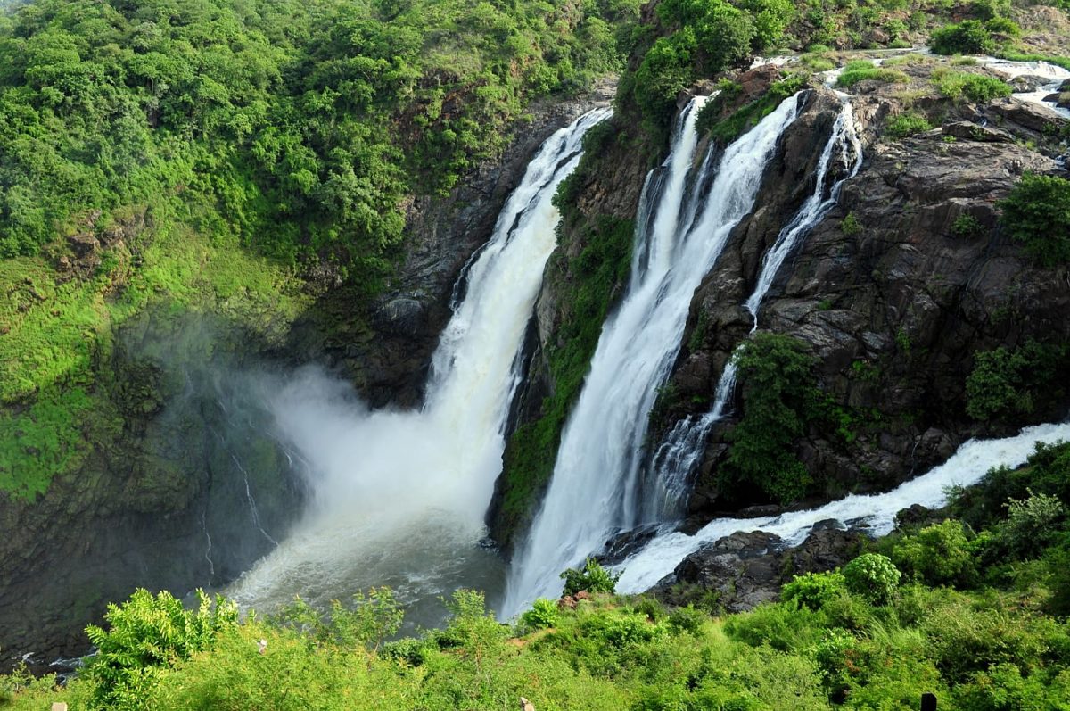 Shivanasamudra waterfalls