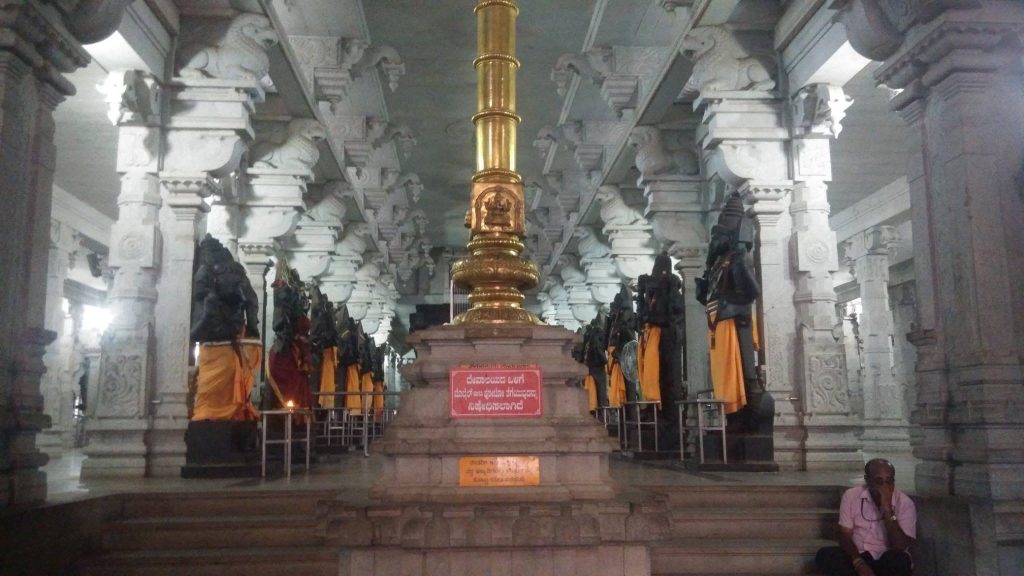 inside view of bairava temple in Adichuchanagiri hills